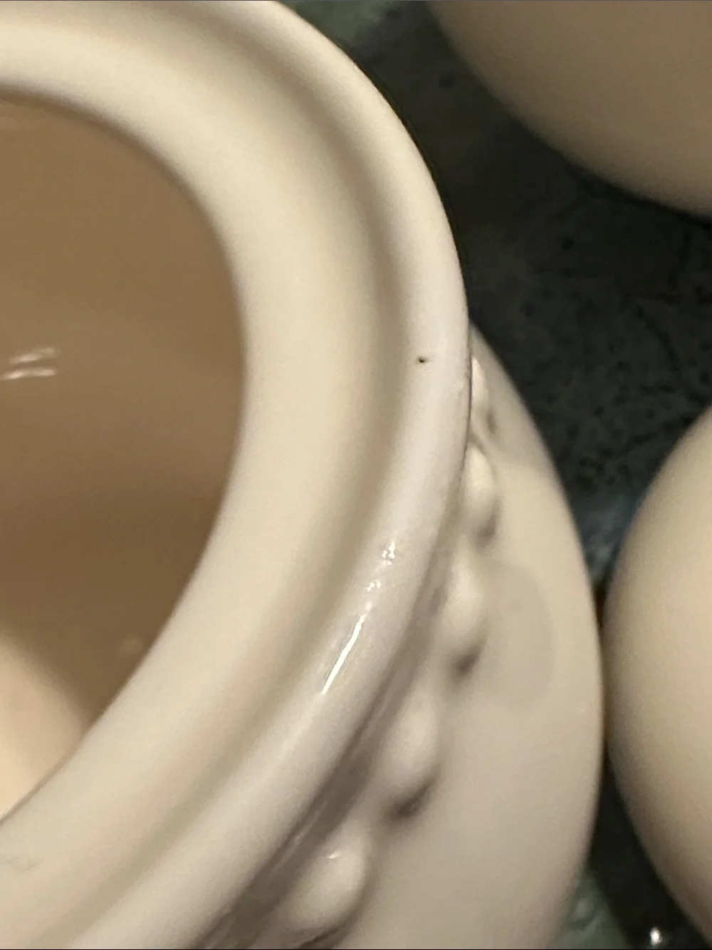 Pottery Barn Emma White Sugar Bowl and Creamer Set - Home Dining